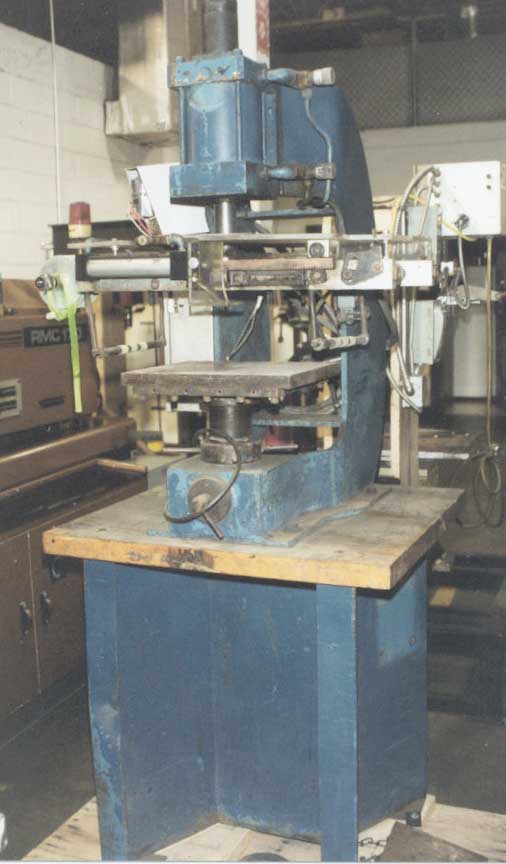 Sheridan 1-1/2 Ton Hot Stamp Machine